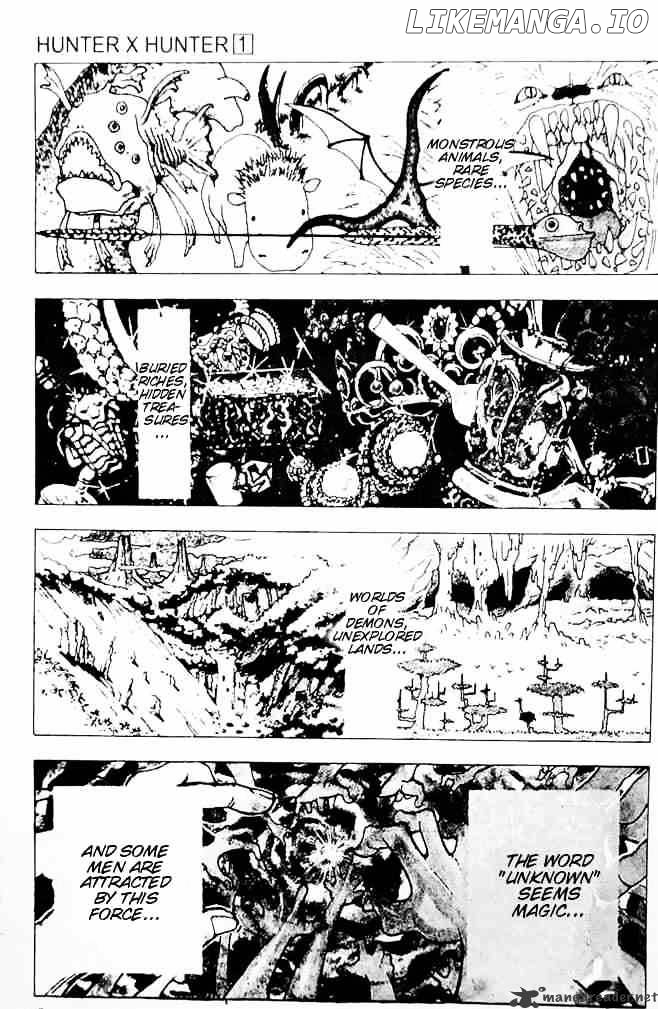 Hunter x Hunter, Chapter 1 image 01